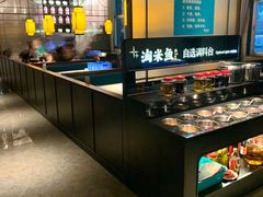 自助取餐区-淘米捞·米汤脆鲩鱼火锅(福田皇岗店)