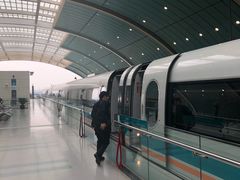 -龙阳路磁悬浮列车总站-停车场