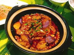 鱼香茄子煲-辛香汇(飞洲店)
