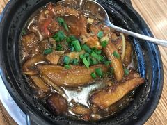 鱼香茄子煲-裕记烧腊连锁餐饮(国商分店)