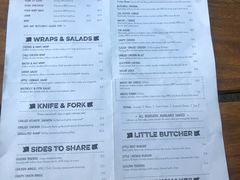 菜单-Ribs & Burgers The Rocks