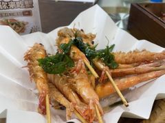薄荷串烧大海虾-东江海鲜大排档·潮汕菜·砂锅粥