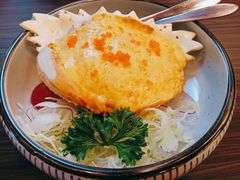 黄金海胆蟹壳烧-仙隐小鹿中華の日料(荣民龙首广场店)
