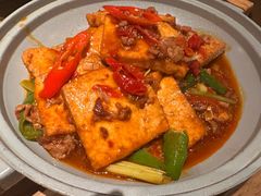 砂锅豆腐煲-耶里夏丽·新疆菜·家庭聚场(百联中环购物广场店)