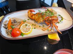 香焗龙虾配自制黑松露酱-上海苏宁宝丽嘉酒店·Cafe Bellagio西餐厅