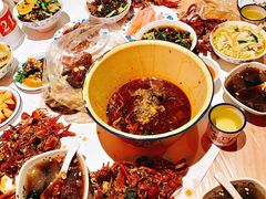 香辣鸡血-丹虾|文和友小龙虾·烙锅(陕西路旗舰店)