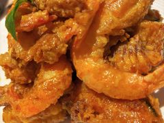 咸蛋黄黑南瓜甜玉米焗虾-港丽餐厅(来福士店)