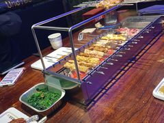 自助取餐区-三个蒙古大叔羊肉串(大宁店)