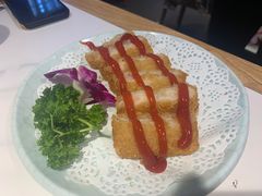 虾饼-猪啊牛呀羊啊铜盘烤肉(正大广场店)