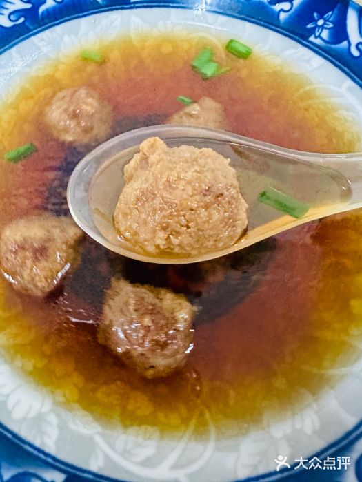 大南门牛肉包子店绿豆圆图片