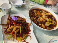 -二姐家三个拿手菜·北塘海鲜·大馅锅贴王(北辰店)