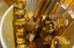 Crispy Pork Ribs Skewers