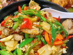红烧肉炒酸萝卜-文杰餐馆(南洪时尚风情街店)