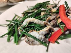 韭菜花炒彩龙-侨美食家·粤菜(体育西路店)