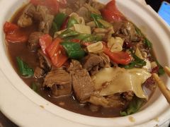 爆炒羔羊肉-马一洒开锅羊肉清真餐厅(京汉店)