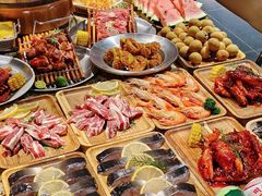 -西塔金胖胖首尔自助烤肉·街头小吃大排档