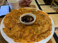泡菜饼-喇喇排骨火锅·传统韩式脊骨汤(望京西园总店)