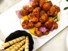 金奖乳香蜜桃淮山咕噜肉-清心鸡沙田乳鸽店·非遗传承(石溪店)