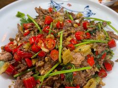 小炒黄牛肉-湘聚南县土菜馆(龙山二路店)