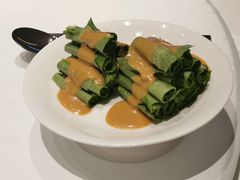 麻酱油麦菜-俏江南天津时尚曲艺主题餐厅(马场道店)