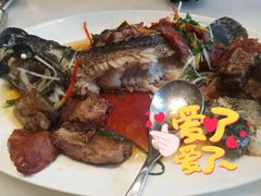 腊味蒸老虎斑-万达瑞华酒店·品珍中餐厅