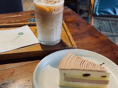 朗姆栗子蛋糕-雕刻时光咖啡馆(北师大店)