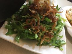 丁香鱼拌苦菊-金豆角砂锅焖面(安贞店)