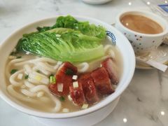 蜜汁叉烧汤面-明园茶餐厅(沙头角店)