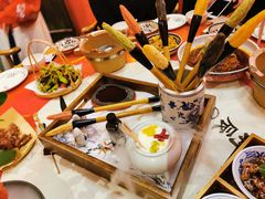 五彩毛笔酥-长安大牌档之西安博物院文化餐厅(中贸店)