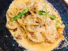 芝士蘑菇鲜虾意大利面-BE BRIGHT KITCHEN(正佳广场店)