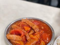 番茄猪扒饭-好好滋味茶餐厅
