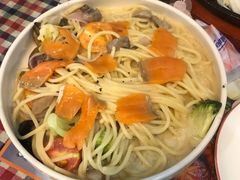 奶油松露三文鱼意面-鼓楼吃面·肉啃肉(南锣鼓巷店)