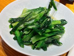 清炒油麦菜-龚兴城鱼羊吉·小亮蒸虾·武汉地标美食(苗栗路店)