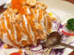炸温泉蛋土豆泥沙律-仙隐小鹿中華の日料(正弘城店)