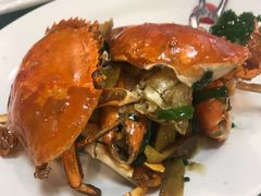 姜葱炒蟹-宜宾海鲜酒家·三十年老字号