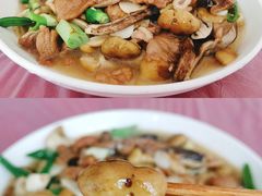 野菌炒肉-绵阳饭店