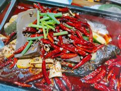 -探鱼·鲜青椒爽麻烤鱼(银泰城店)