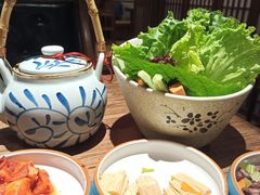 -明洞阿姨·韩式酱蟹烤肉·创意料理(三元桥店)