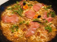 伊比利亚火腿鸡肉奶油芝士饭-C&R西班牙餐厅