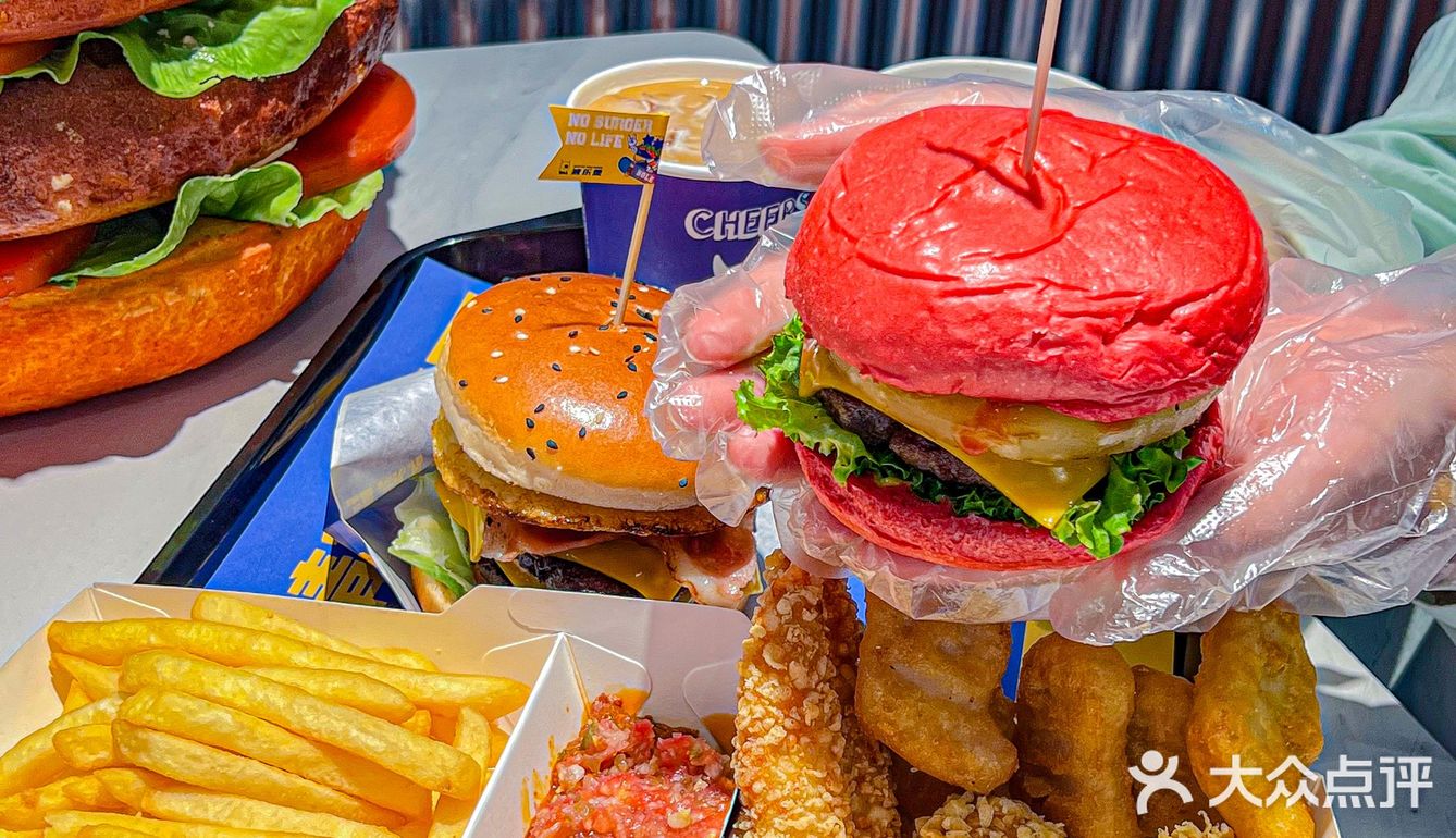 西安探店：首家DIY汉堡🍔🍔🍔