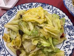 炒莲白-百年粉蒸牛肉