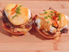 烟熏牛肉班尼迪-Luchador摔跤手墨西哥餐厅(恒宇广场店)