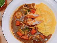 辛鱿海老咖喱蛋包饭-池奈·咖喱蛋包饭(熙地港店)