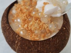 -椰爺爺·椰子冻砵仔糕