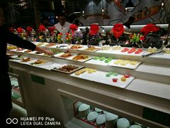 自助取餐区-快乐爱斯米牛排自助(太原街万达店)