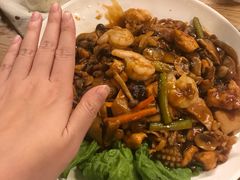 小椒香虾仁爆鸡球-陈傻子餐厅(世纪都会店)