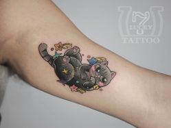 -幸运7纹身刺青Lucky7tattoo