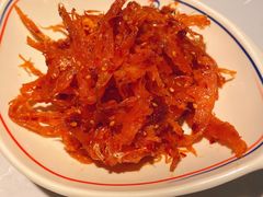 拌明太鱼丝-七八冷面·延边朝鲜族美食(欢乐谷店)