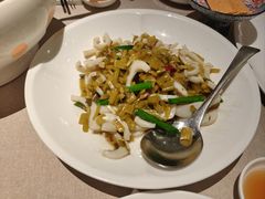 雪菜笋丝炒目鱼-明州小宴(文化广场店)