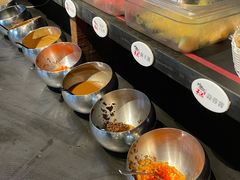 自助调料区-手选潮汕鲜牛肉火锅(二七广场店)